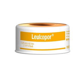 Cinta-Microporosa-Leukopor-Sobre-X-1-1.25Cmx9.14Mt-(1/2X10Yd)-Piel-imagen